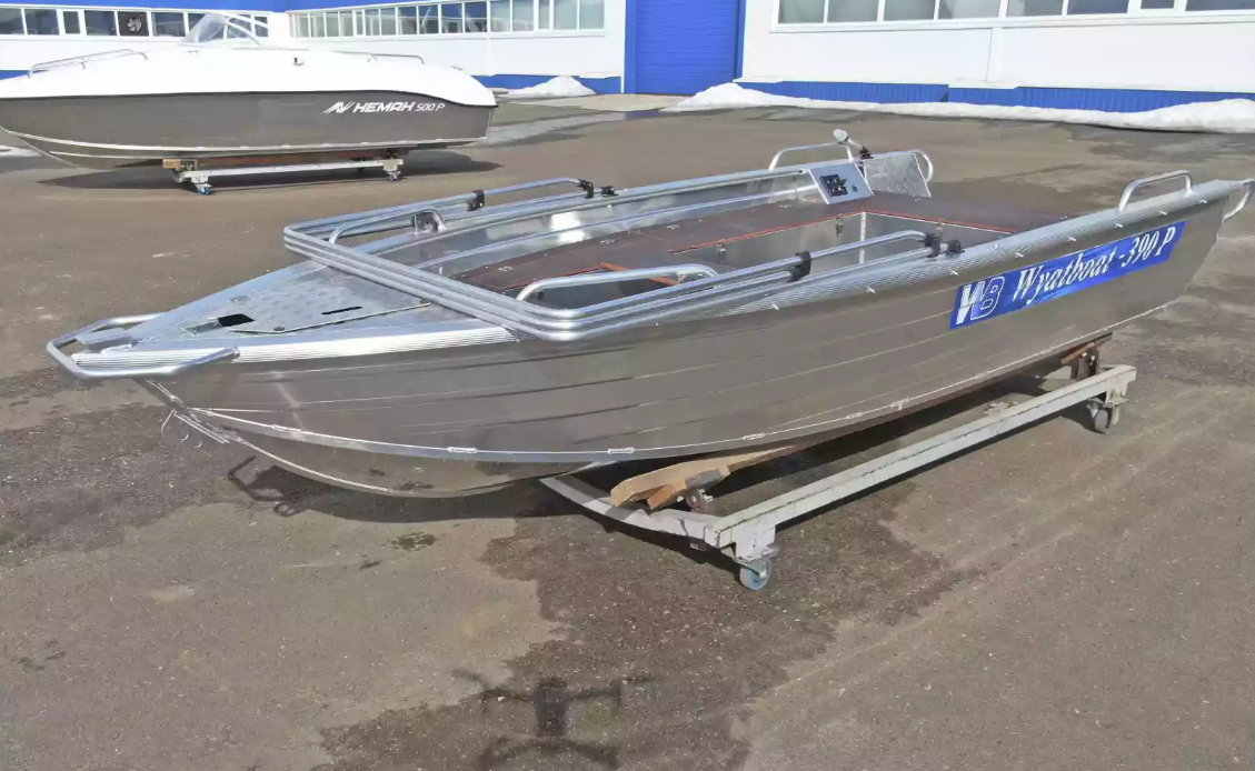 Алюминиевая лодка Wyatboat-390РМ в Череповце