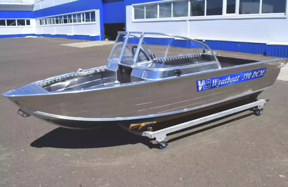 Алюминиевая лодка Wyatboat-390 DCM в Череповце