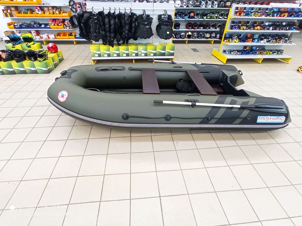 Лодка MISHIMO RIVER JET 410 под водомет в Череповце