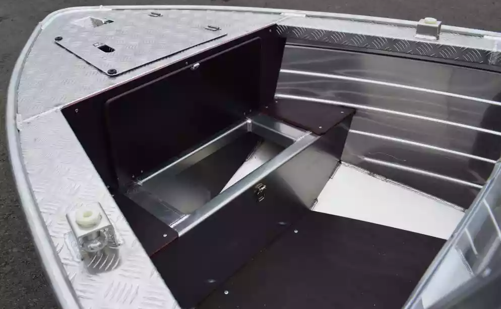 Алюминиевая лодка Wyatboat-390 DCM Увеличенный борт в Череповце