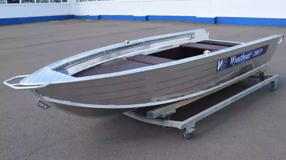 Алюминиевая лодка Wyatboat-390Р Fish в Череповце