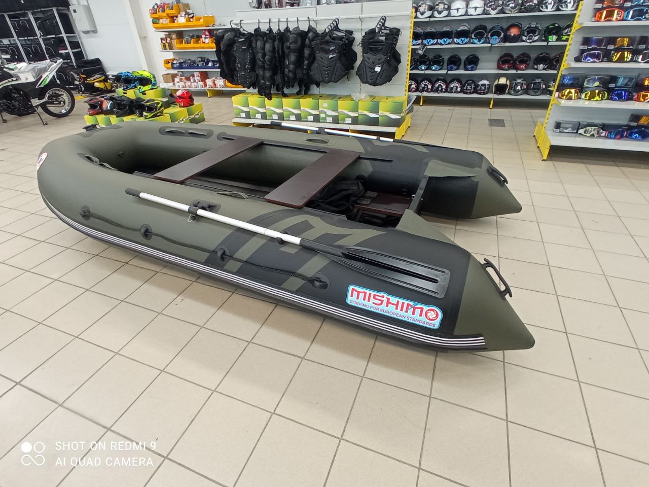 Лодка MISHIMO RIVER JET 410 под водомет в Череповце