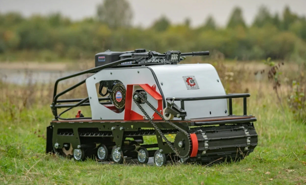 Мотобуксировщик БТС  «LONG» 500/15  э/зап LIFAN (18 Ватт) в Череповце