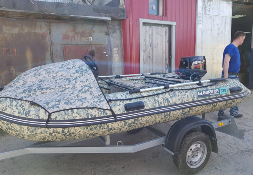 НАДУВНАЯ ЛОДКА GLADIATOR C370AL в Череповце