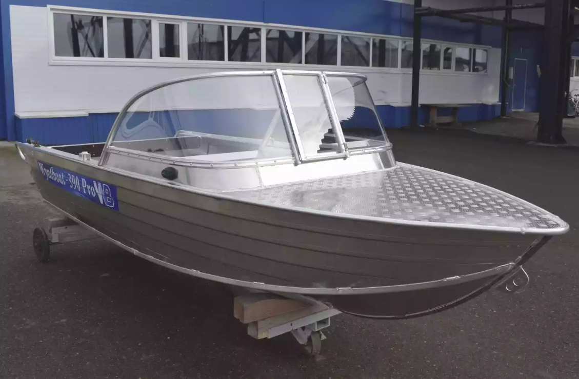 Алюминиевая лодка Wyatboat-390 Pro в Череповце