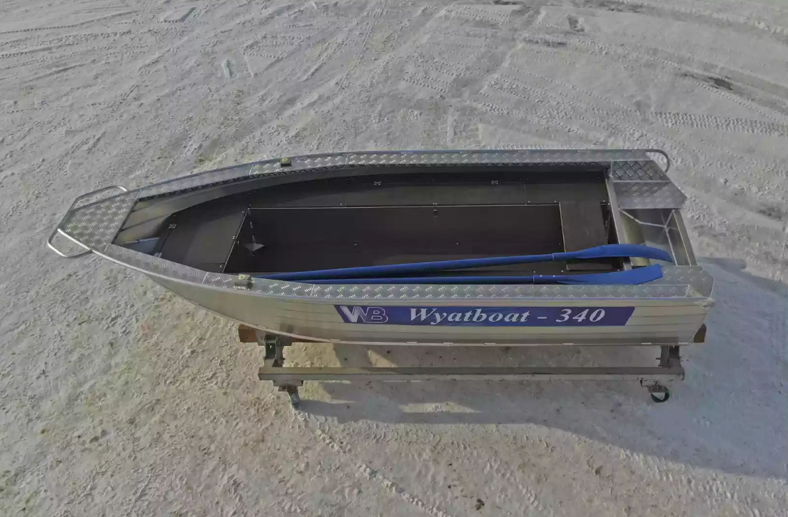 Алюминиевая лодка Wyatboat-340 РМ в Череповце