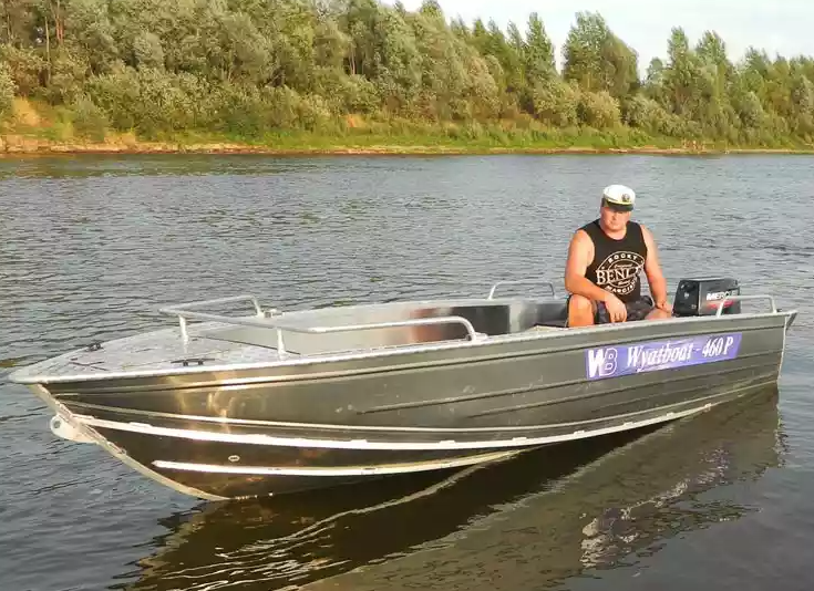 Алюминиевая лодка Wyatboat-460 P в Череповце