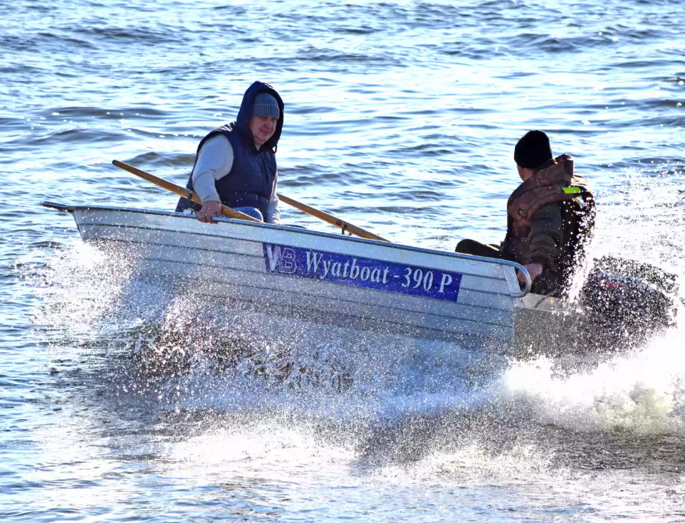Алюминиевая лодка Wyatboat-390 P в Череповце