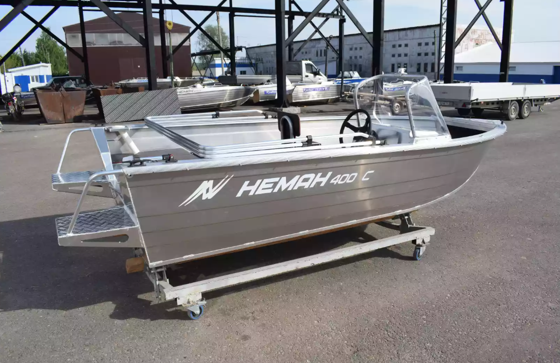 Алюминиевая лодка Неман-400 С в Череповце