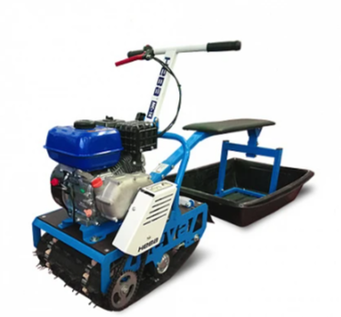 Мотобуксировщик НЕВА МС-1К с санями и сиденьем в Череповце