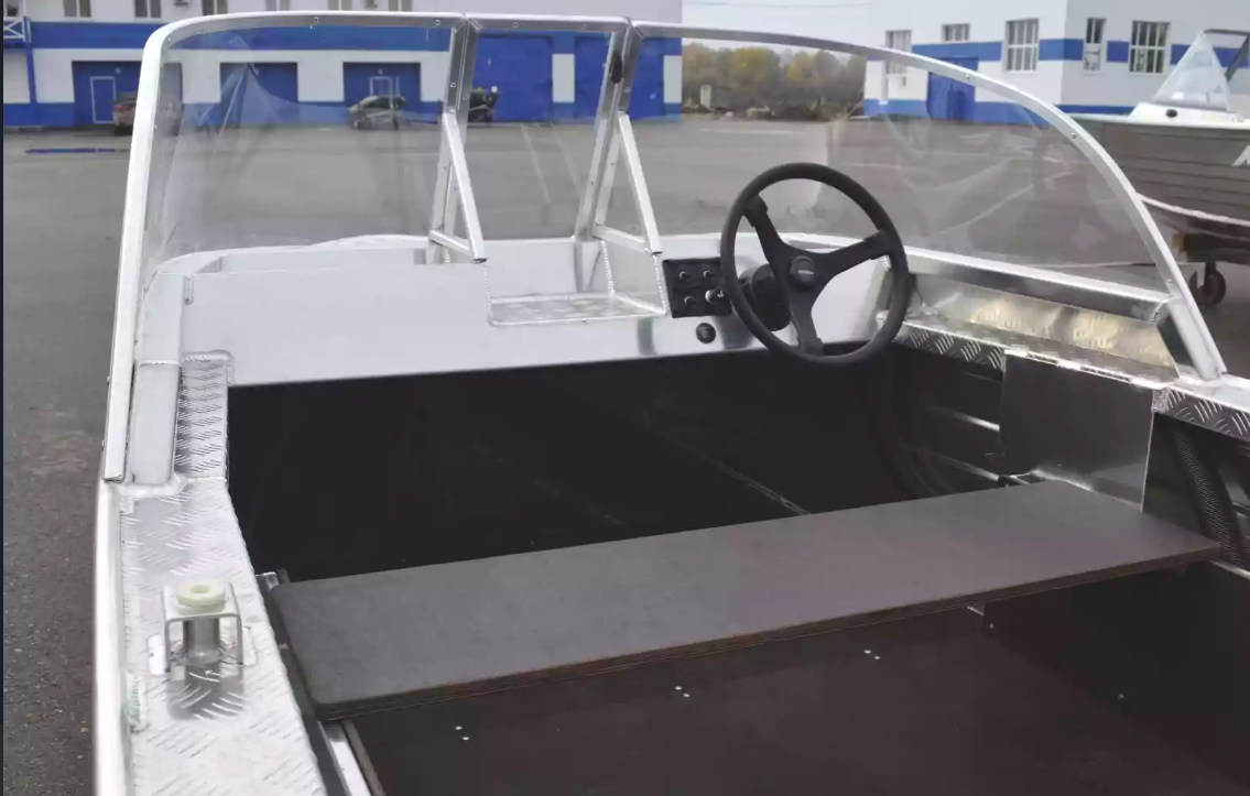 Алюминиевая лодка Wyatboat-390 Pro в Череповце