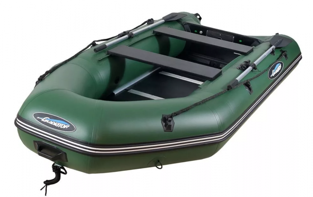 МОТОРНО-ГРЕБНАЯ ЛОДКА ПВХ GLADIATOR A 320 ТК С ФАНЕРНЫМ ПОЛОМ в Череповце