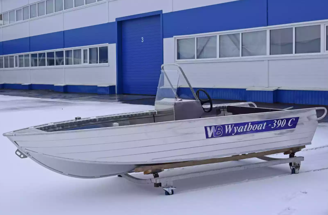 Алюминиевая лодка Wyatboat-390 C в Череповце