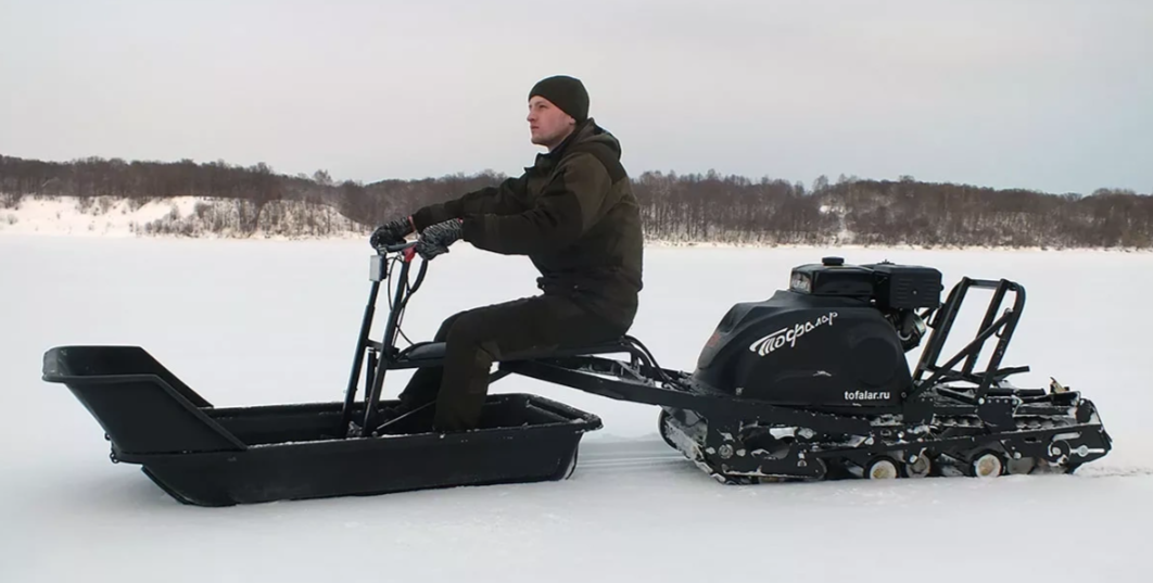 Мотобуксировщик Тофалар 500 с модулем Толкач в Череповце