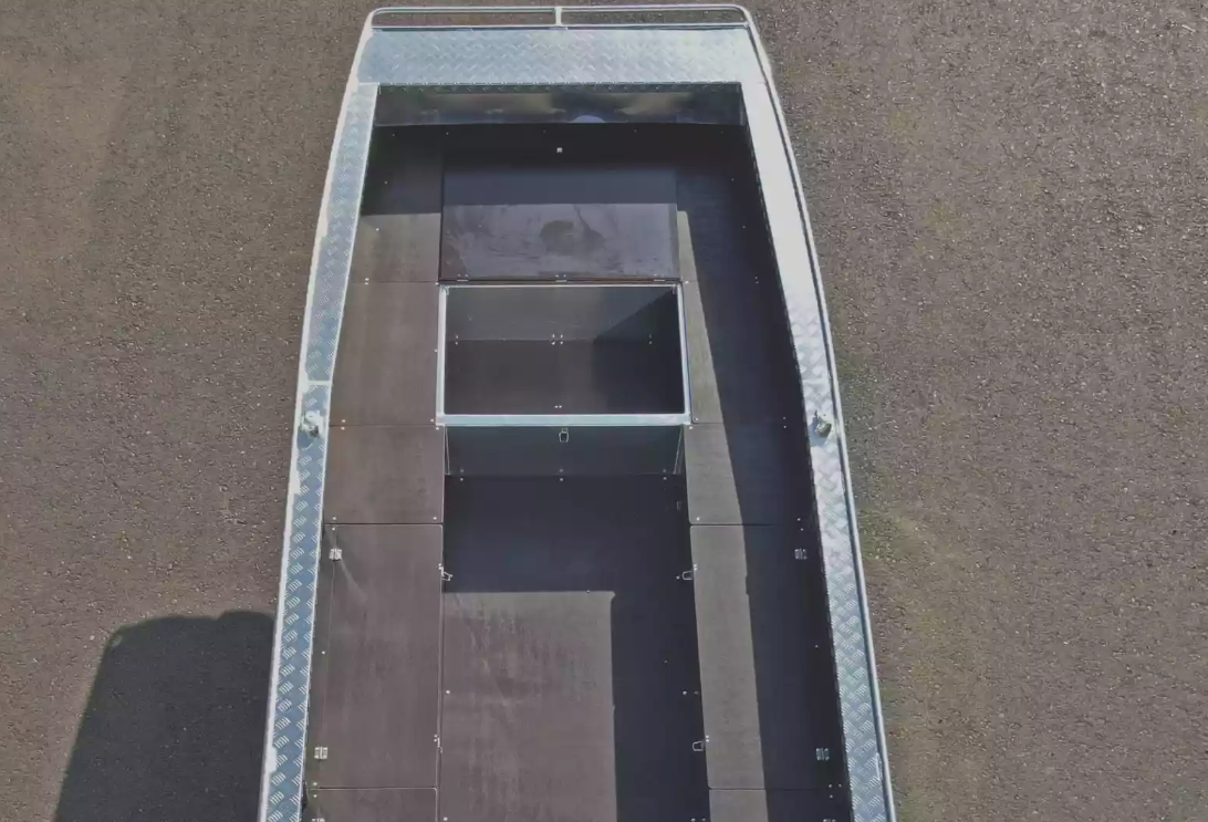 Алюминиевая лодка Wyatboat-490 Jonboat в Череповце