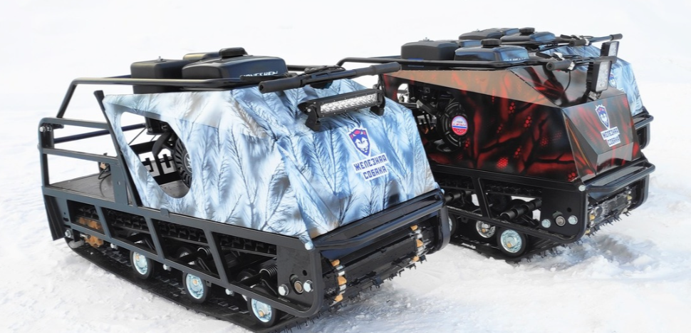 Мотобуксировщик Irondog (Железная собака) M500 15 Камуфляж Охотник в Череповце