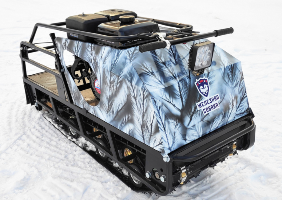 Мотобуксировщик Irondog (Железная собака) M500 15 Камуфляж Охотник в Череповце