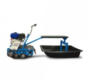 Мотобуксировщик НЕВА МС-1К с санями и сиденьем в Череповце