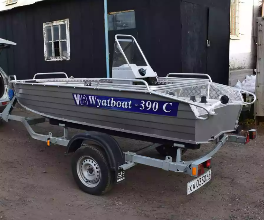Алюминиевая лодка Wyatboat-390 C в Череповце