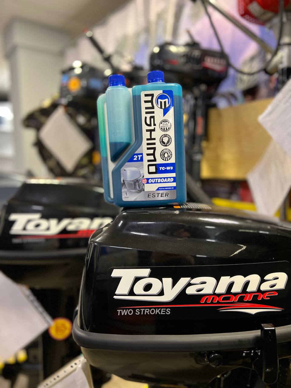 Масло MISHIMO 2T OUTBOARD (ESTER) полусинтетика 1 л в Череповце