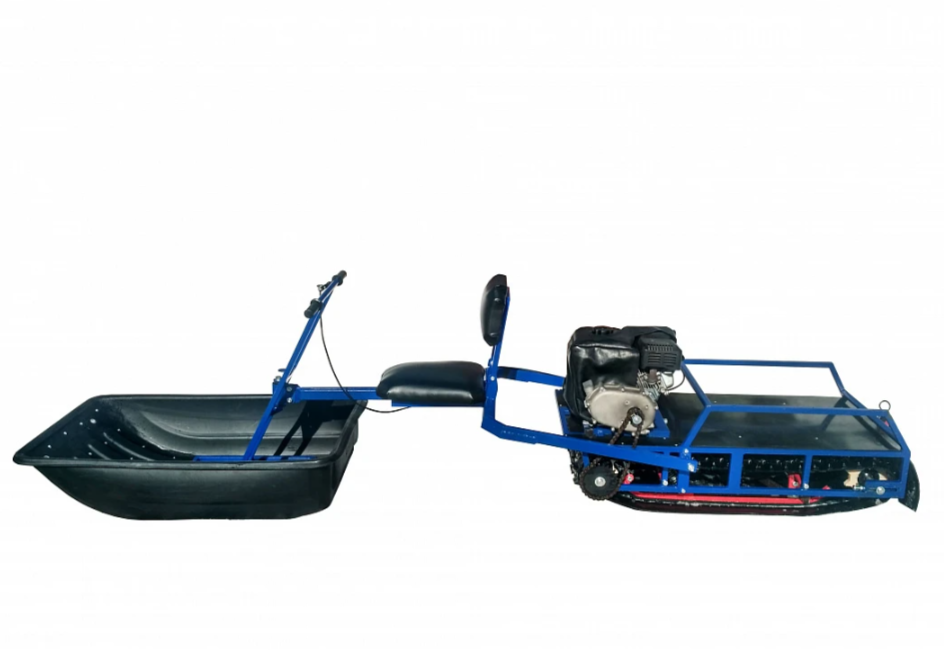 Мотобуксировщик толкач Альбатрос-XL8 с модулем. С фарой, склизы в Череповце