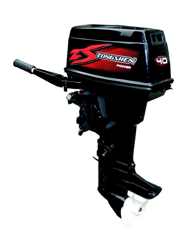 Лодочный мотор Zongshen T40 (+руль+пульт) в Череповце