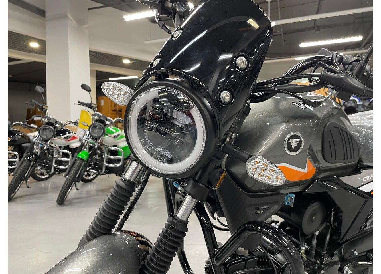 Мопед VMC NOVA 49сс (125сс) Led Full, дисковый тормоз, RKB RATO с баланс. валом, сигнализация в Череповце