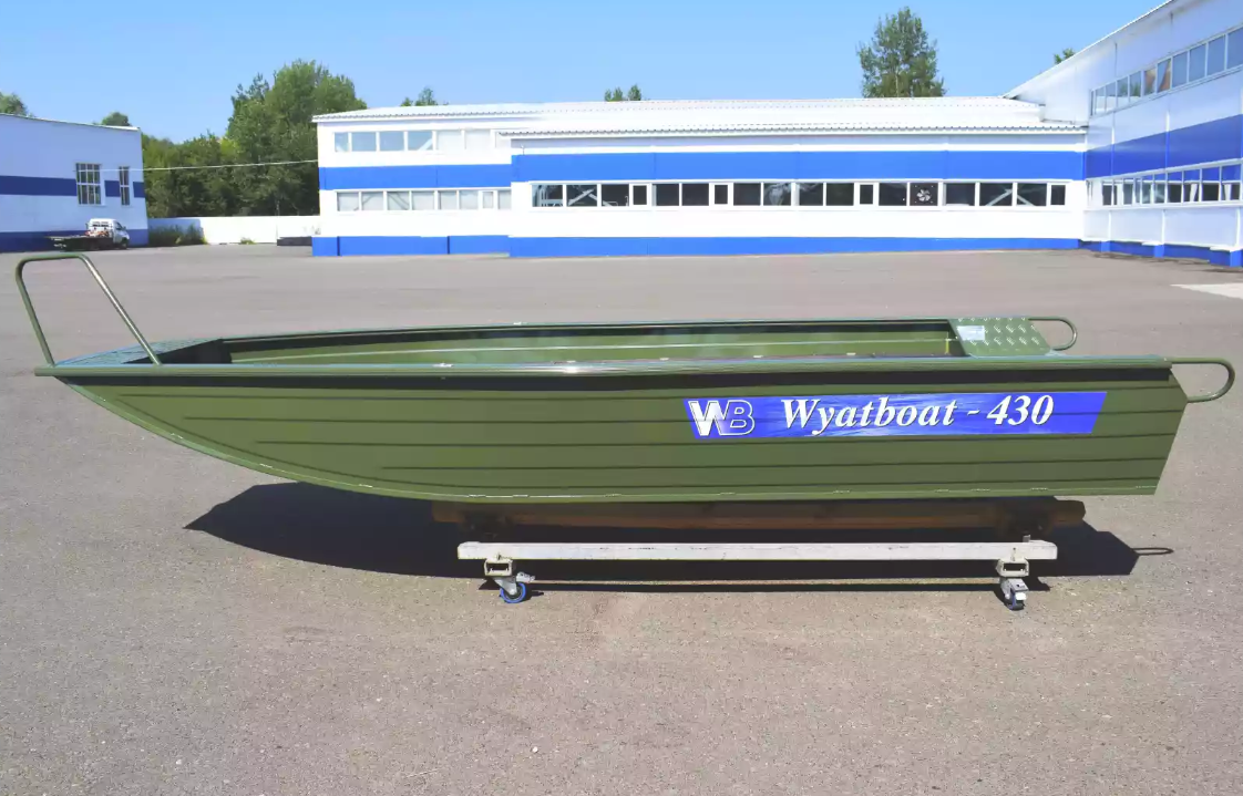 Алюминиевая лодка  Wyatboat-430 Master Fish в Череповце