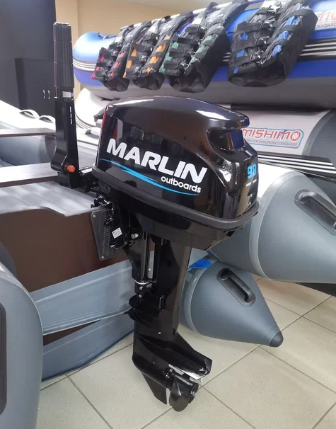 КОМПЛЕКТ ЛОДКА MISHIMO LITE 350 + МОТОР 9,8 Л.С. в Череповце