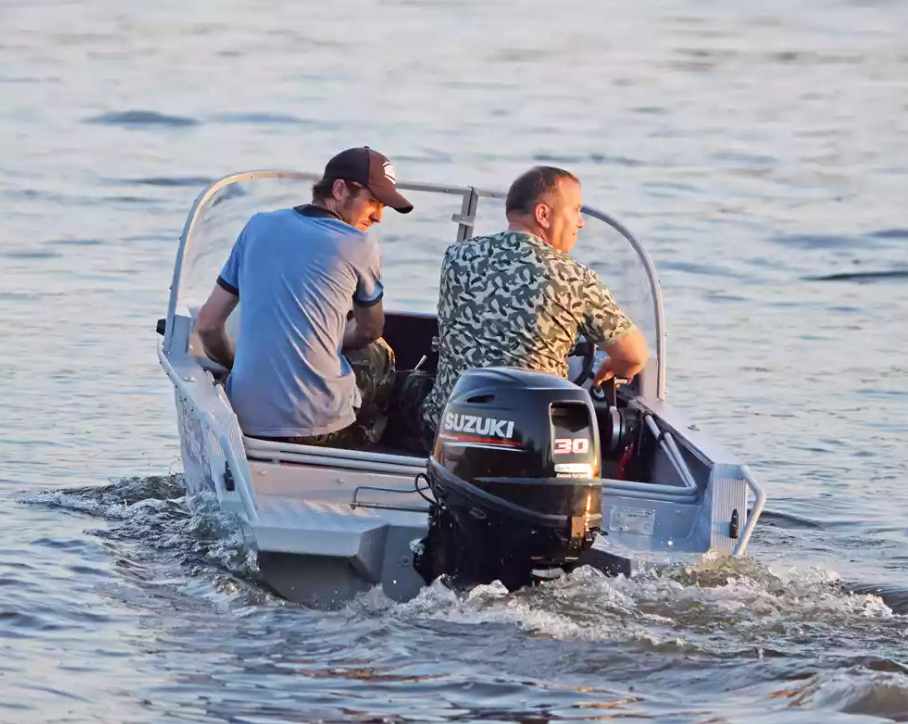 Алюминиевая лодка Wyatboat-390 DCM в Череповце