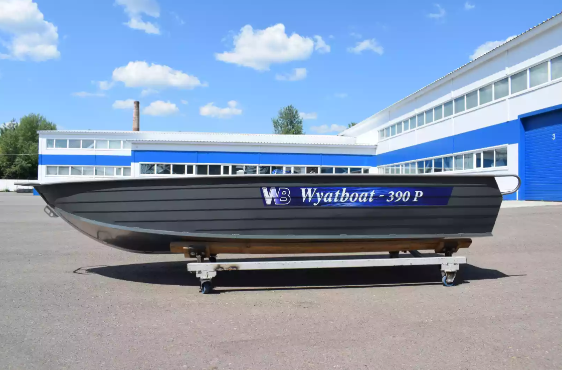 Алюминиевая лодка Wyatboat-390Р Fish в Череповце
