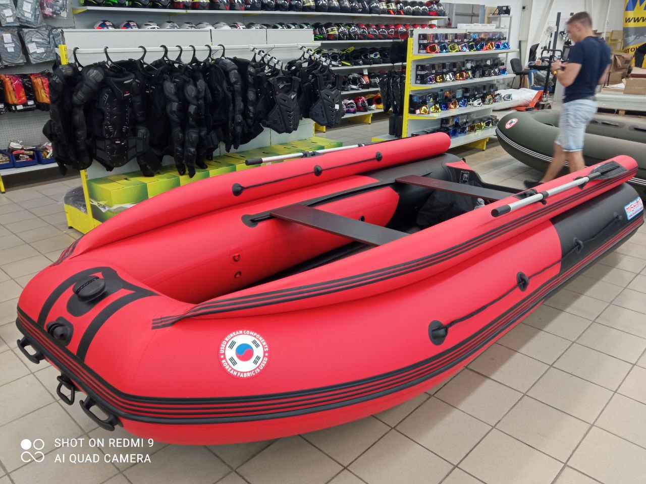 Лодка MISHIMO RIVER FJET PRO 410  под водомет в Череповце