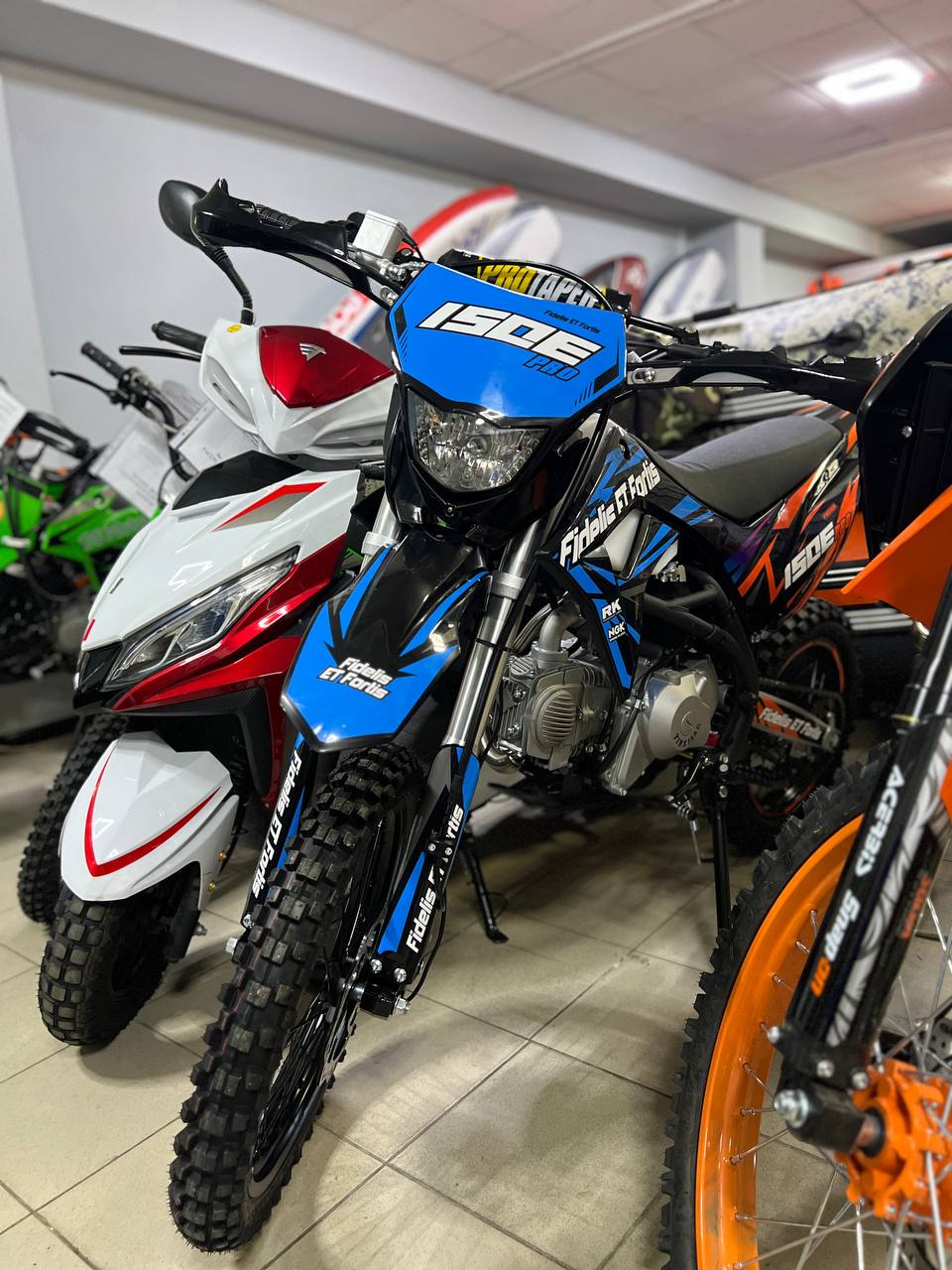 Мотоцикл (питбайк) PROMAX FIDET (ФАЙДЕТ) 190E PRO 17/14 в Череповце