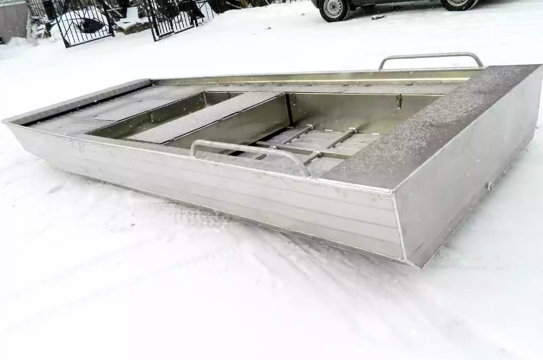 Алюминиевая лодка Wyatboat-390 Jonboat в Череповце