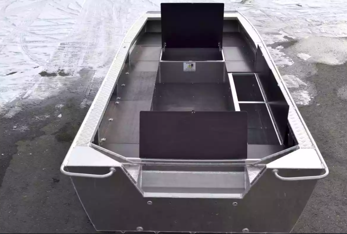 Алюминиевая лодка Wyatboat-490 Jonboat в Череповце