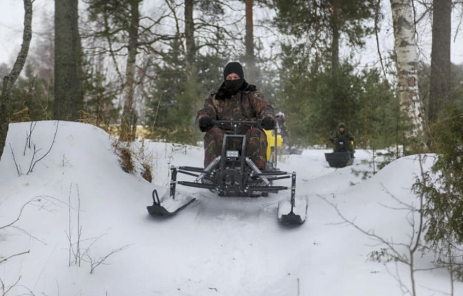 Мотобуксировщик РЫБАК PKD. PSD 15 л.с. (длинная база 1430мм) в Череповце