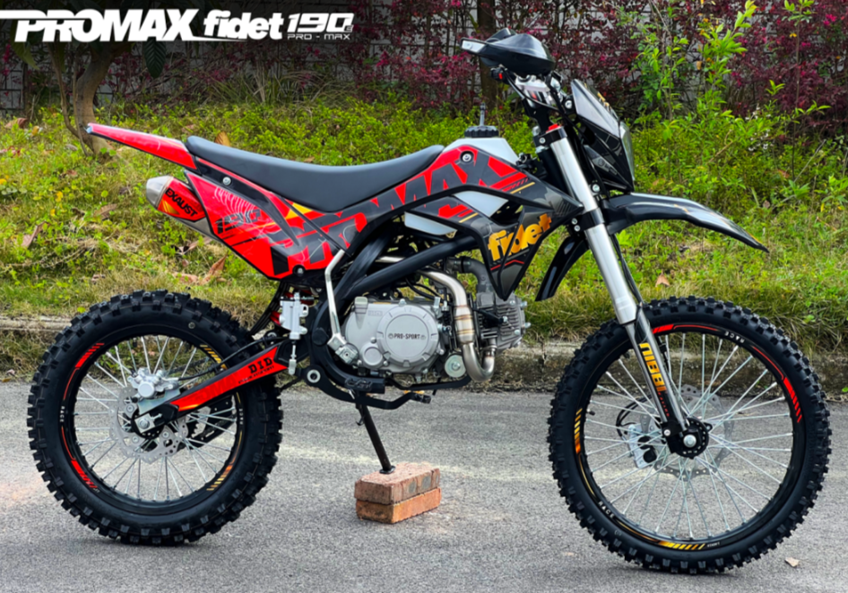 Мотоцикл (питбайк) PROMAX FIDET (ФАЙДЕТ) 190E MAX PRO LUX 19/16 в Череповце