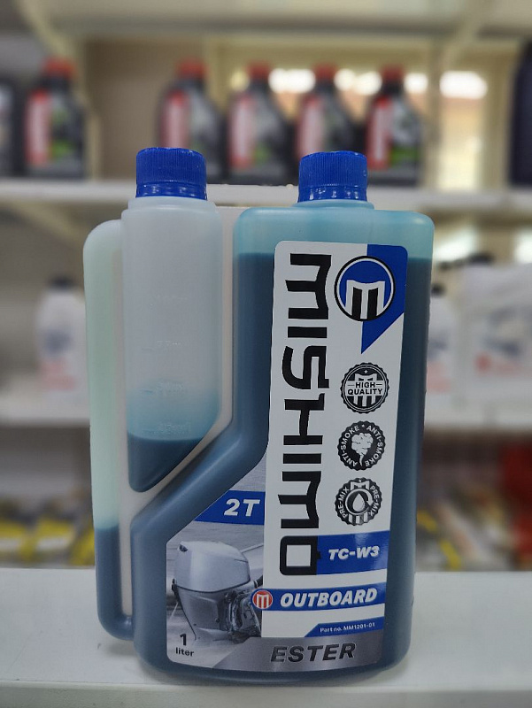 Масло MISHIMO 2T OUTBOARD (ESTER) полусинтетика 1 л в Череповце