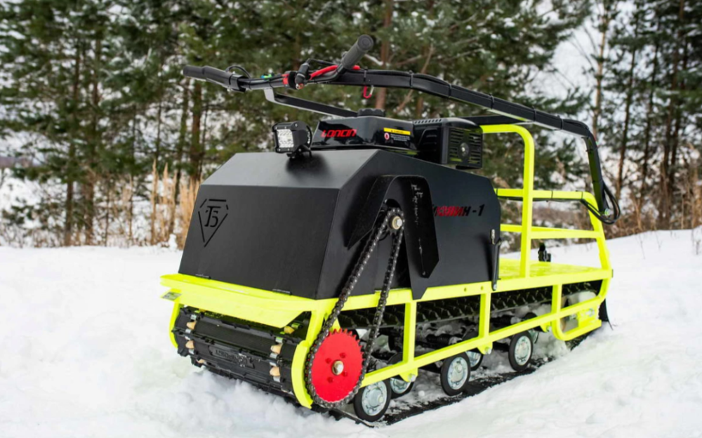 Мотобуксировщик Бурлак ХОЗЯИН-1 (капот металл) в Череповце