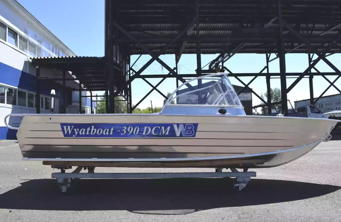Алюминиевая лодка Wyatboat-390 DCM в Череповце