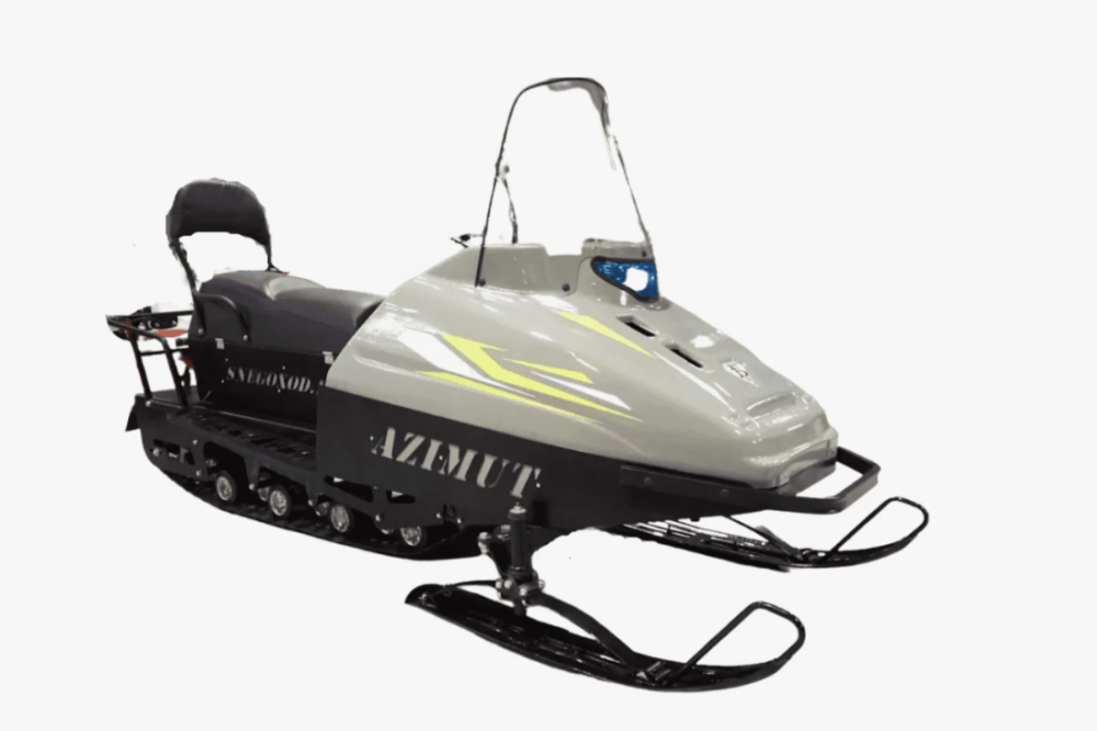 Миниснегоход Бурлак Азимут 24 л.с. , эл.запуск, реверс, тормоз гидравл, капот серый в Череповце