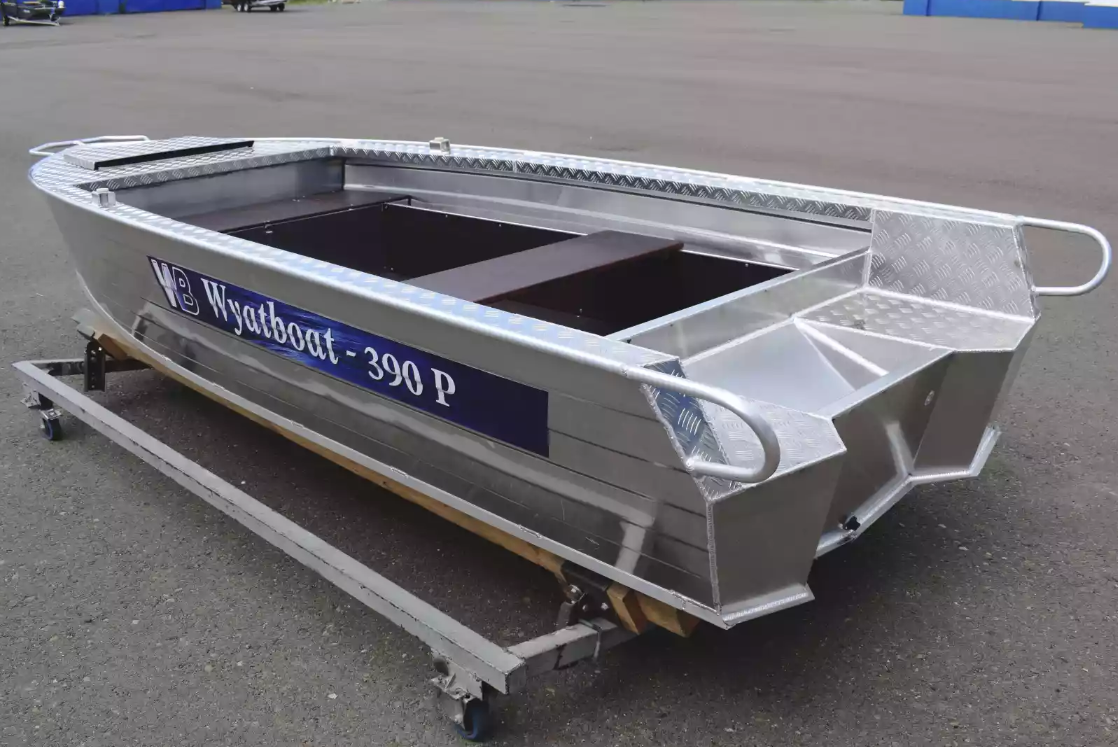 Алюминиевая лодка Wyatboat-390Р PRO в Череповце