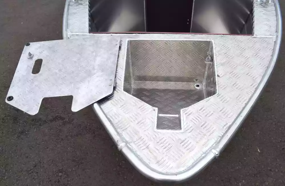 Алюминиевая лодка Wyatboat-390 DCM Увеличенный борт в Череповце