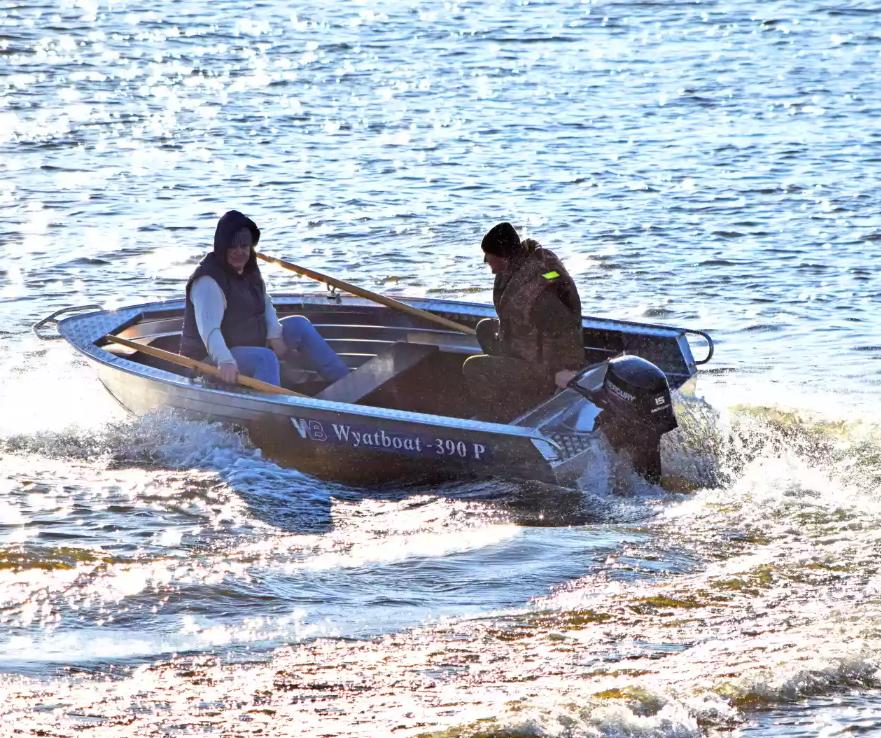 Алюминиевая лодка Wyatboat-390 P в Череповце