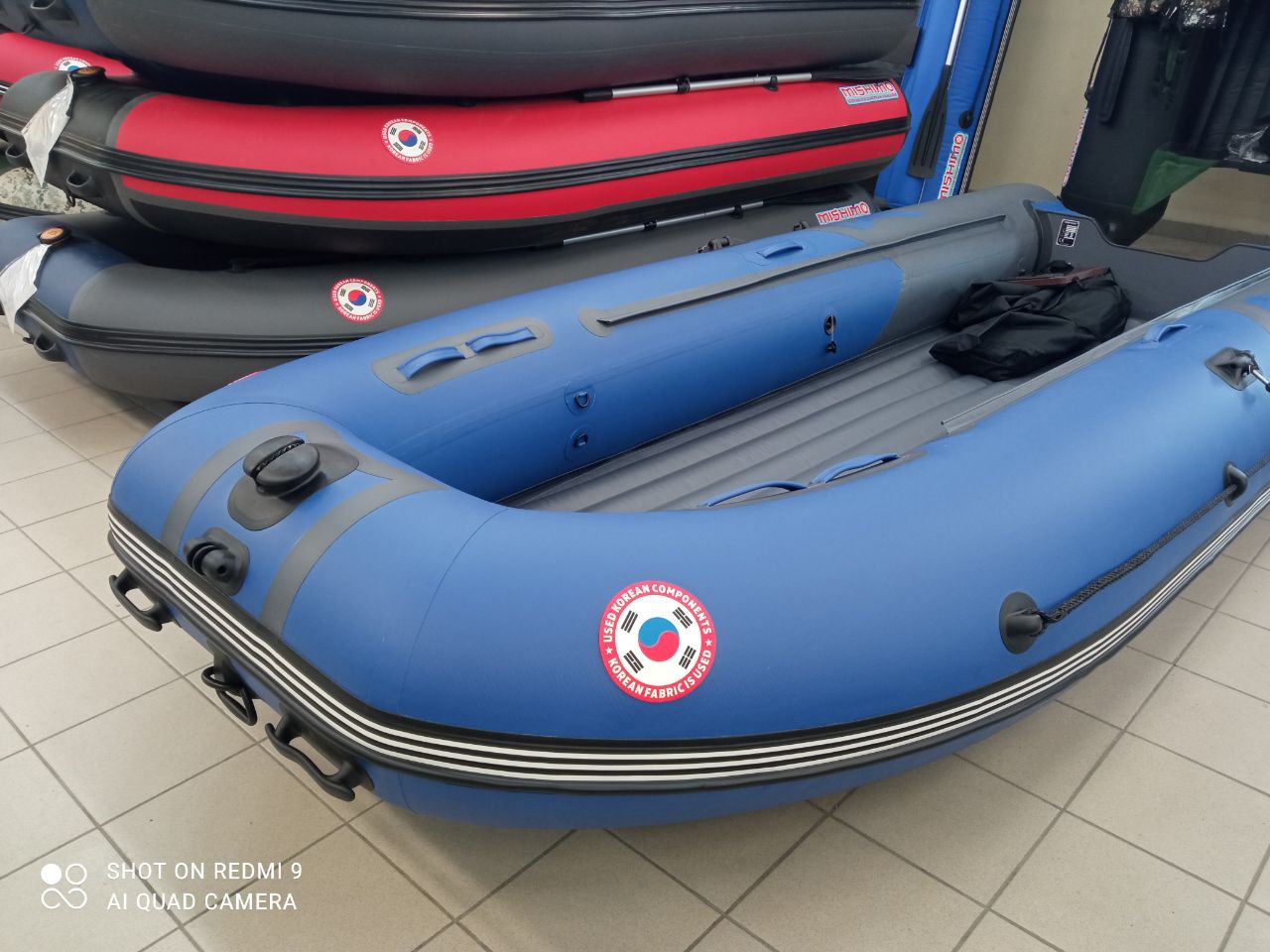 Лодка MISHIMO RIVER JET 390 под водомет в Череповце