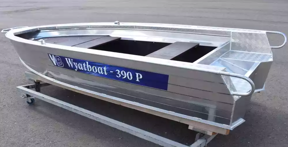 Алюминиевая лодка Wyatboat-390Р Fish в Череповце