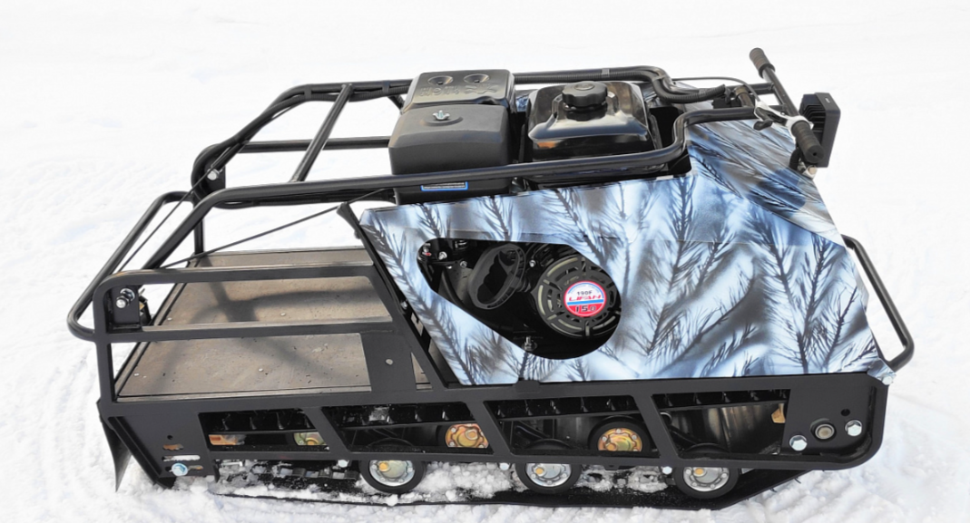 Мотобуксировщик Irondog (Железная собака) M500 15 Камуфляж Охотник в Череповце