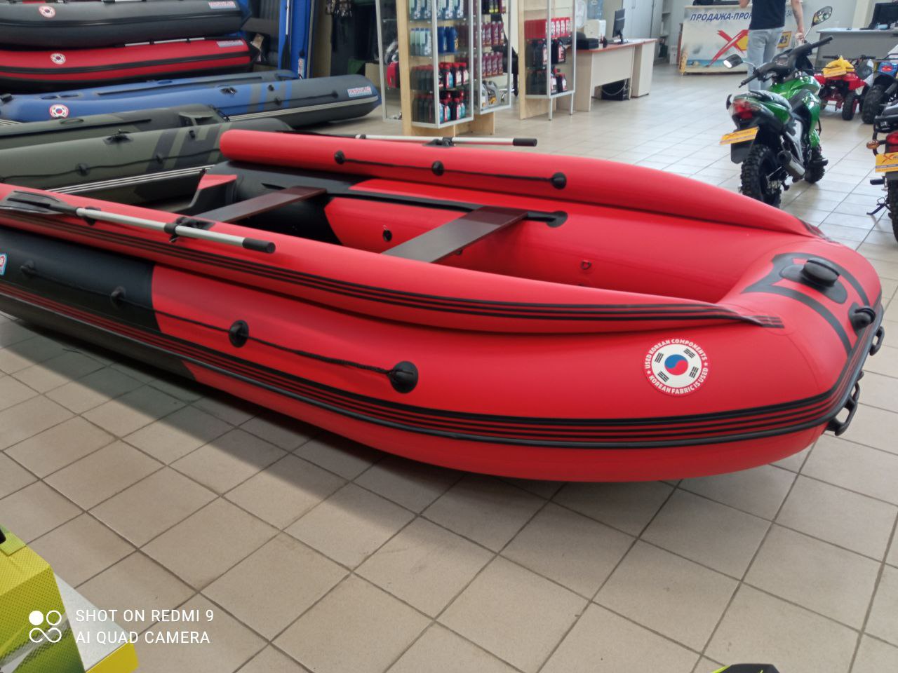 Лодка MISHIMO RIVER FJET PRO 410  под водомет в Череповце