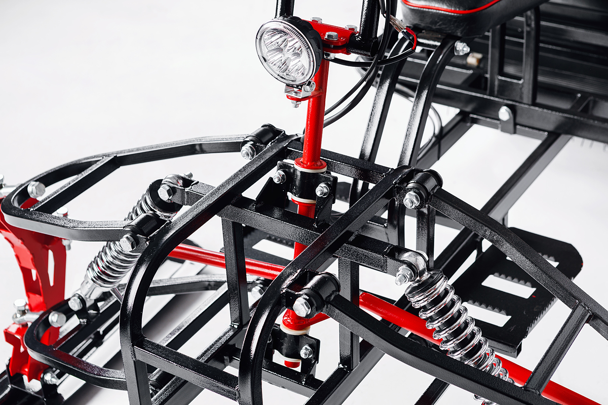 Лыжный модуль IKUDZO TERRAIN с подогревом ручек металлические лыжи в Череповце