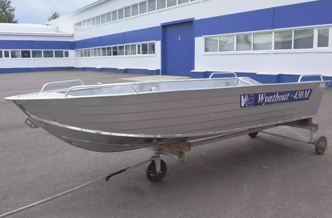 Алюминиевая лодка  Wyatboat-430М в Череповце